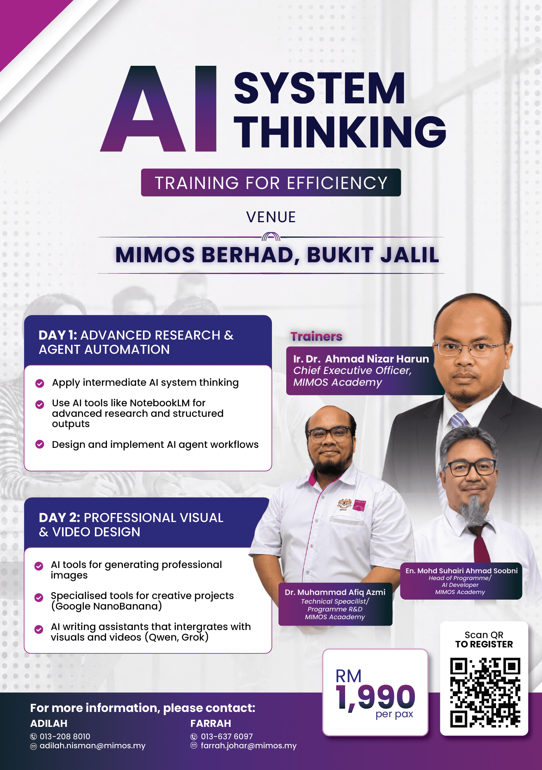 AI System Thinking: Training for Efficiency